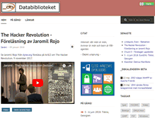 Tablet Screenshot of databiblioteket.com